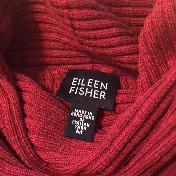 Eileen Fisher 100% Merino Wool Turtleneck - Picture 2 of 4